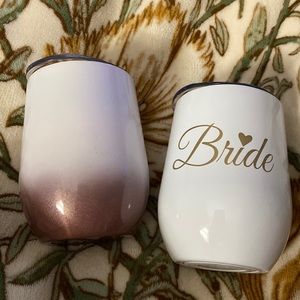 Set of 2 wine tumblers